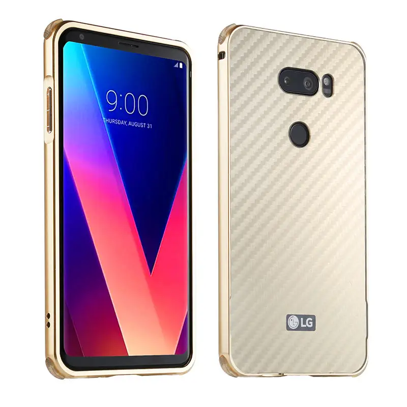 Для LG V 30 V30 H930 H933 противоударный чехол для мобильного телефона Алюминий