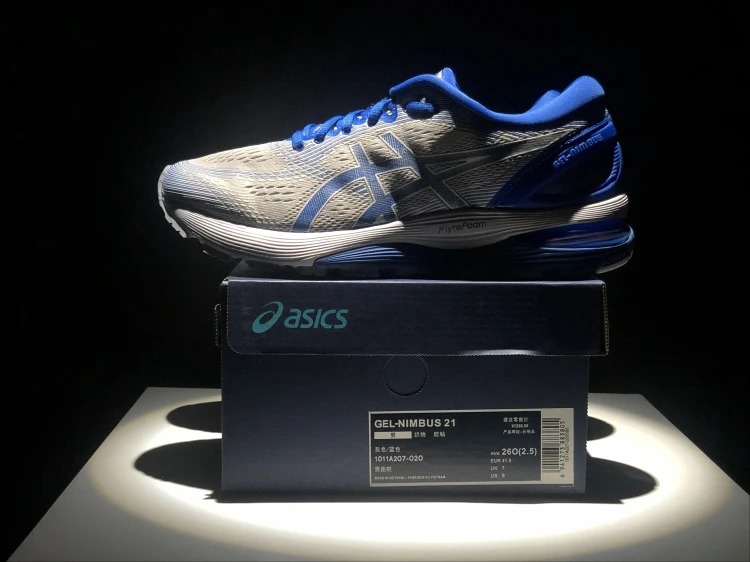 Горячая Распродажа, новинка, ASICS GEL-Nimbus 21, оригинальные мужские кроссовки, стабильность бега, кроссовки Asics, дышащие спортивные кроссовки