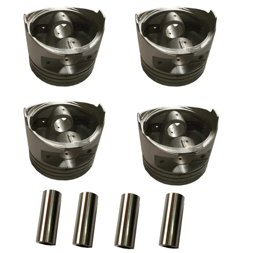 8pcs Car Auto Engine Pistons Pins Fit For Sonata Santa Fe H 1 2.4L 00