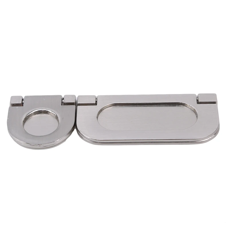 Recessed Cupboard Door Kitchen Pull Handle Sliding Cabinet Knobs