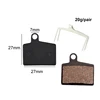 1 Pair Cycling MTB Bicycle Disc Brake Pads For Hayes Stroker Ryde, Dyno Sport Black Resin Mountain Bike Parts ► Photo 3/4