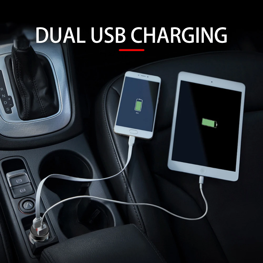 Гнездо для прикуривателя Мини Автомобильное зарядное устройство usb адаптер