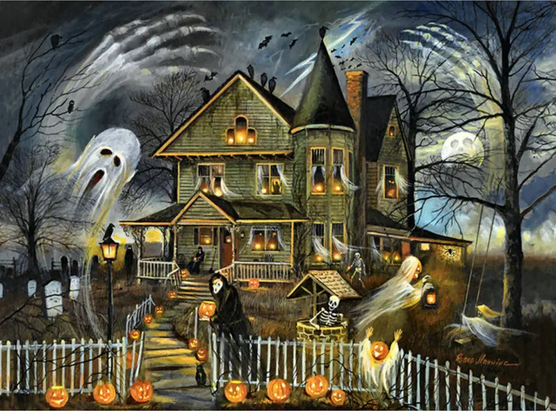 Дом с привидениями. Призрак на хэллоуин. Хаунтед хаус призрак. Дом с призраками в вомельсдорфе, пенсильвания. Призрак в замке.