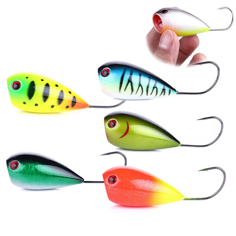

Popper Fishing bait 8cm/13g Fishing lure croatian egg Big mouth single hook Fake bait outdoor fishing gear artificial Hard bait