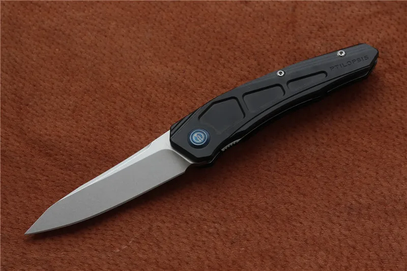 D Складной нож MAXACE PTILOPSIS M390, ручка из алюминиевого сплава, нож для выживания на природе, для кемпинга, охоты, инструменты для повседневного использования - Цвет: D