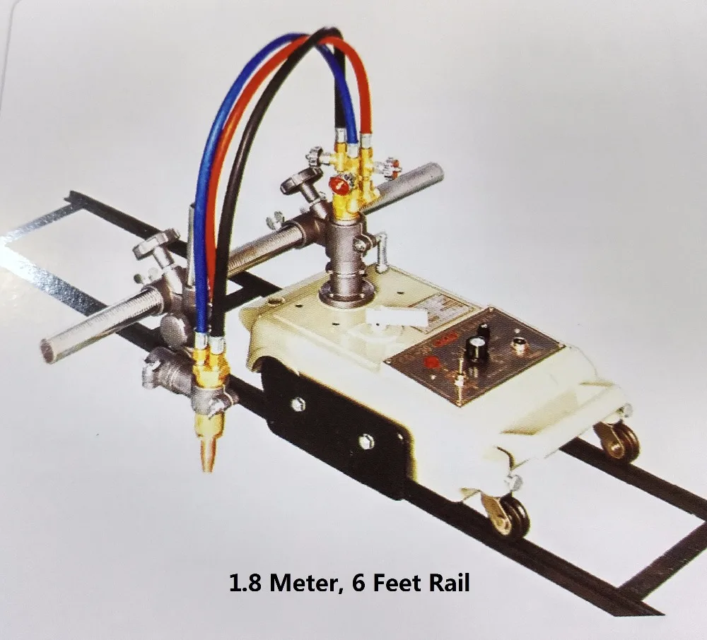 US $191.01 110V Torch Track Burner CG1 Gas Flame Cutting machine Cutter With Pronane Nozzle SALE1