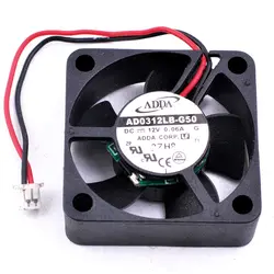 Оригинальный AD0312LB-G50 3 см 3010 30x30x10 мм DC12V 0.06A махрово роутер подшипника micro устройство небольшой вентилятор охлаждения