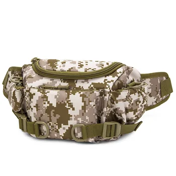 

4PCS / LOT Waist Packs Belt Bag Men Waist Fanny Pack Military Bag Pouch Pack Casual Travel Chest Packs Camouflage Waist Bags