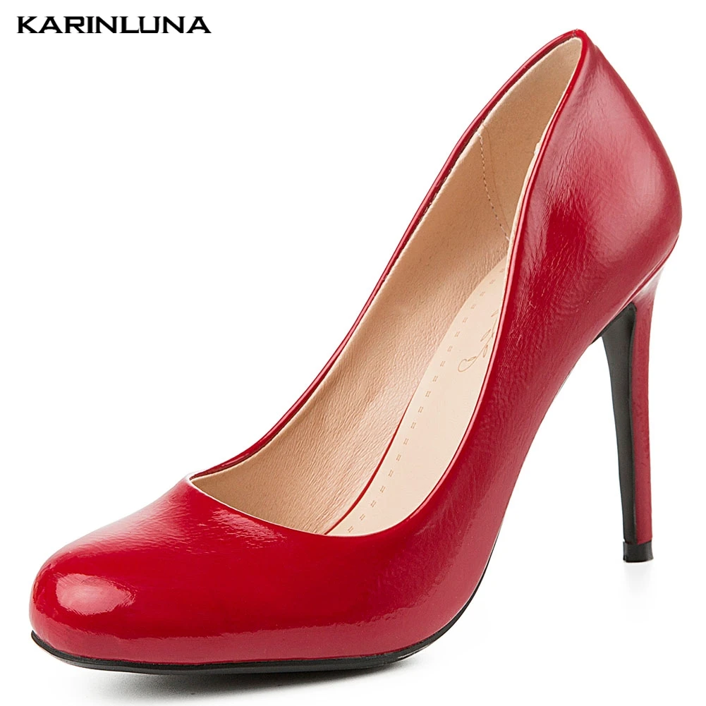 

KarinLuna Big Size 34-43 Elegant Women Shoes High Heels Office Shoes Woman Pumps