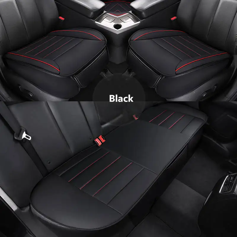 Новинка 3 шт./1 комплект кожаный чехол для сидений автомобиля|car seat cushion pad|car protectorcar