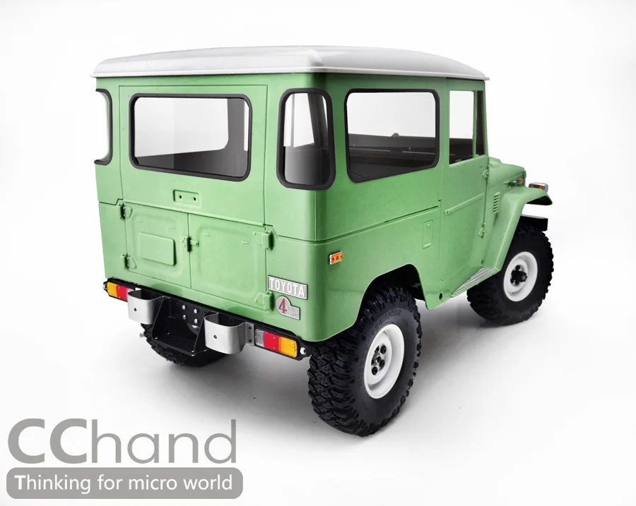 CChand RC4WD 1/10 Gelande II Cruiser/FJ40 поздний металлический задний бампер RC автомобиль игрушка