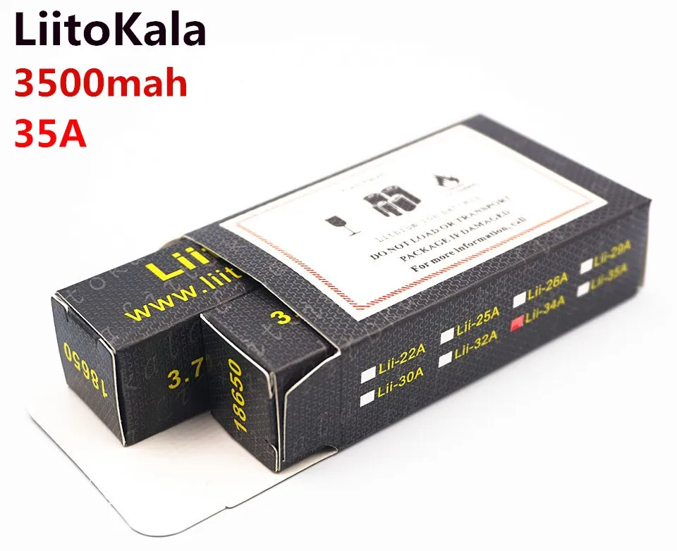 Электронные сигареты LiitoKala NCR18650GA 10A 100% оригинальные аккумуляторные батареи 18650/UAV