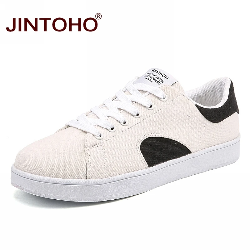 JINTOHO Big Size Unisex Fashion Casual Shoes Brand Men Sneakers Cheap Men Canvas Shoes ...