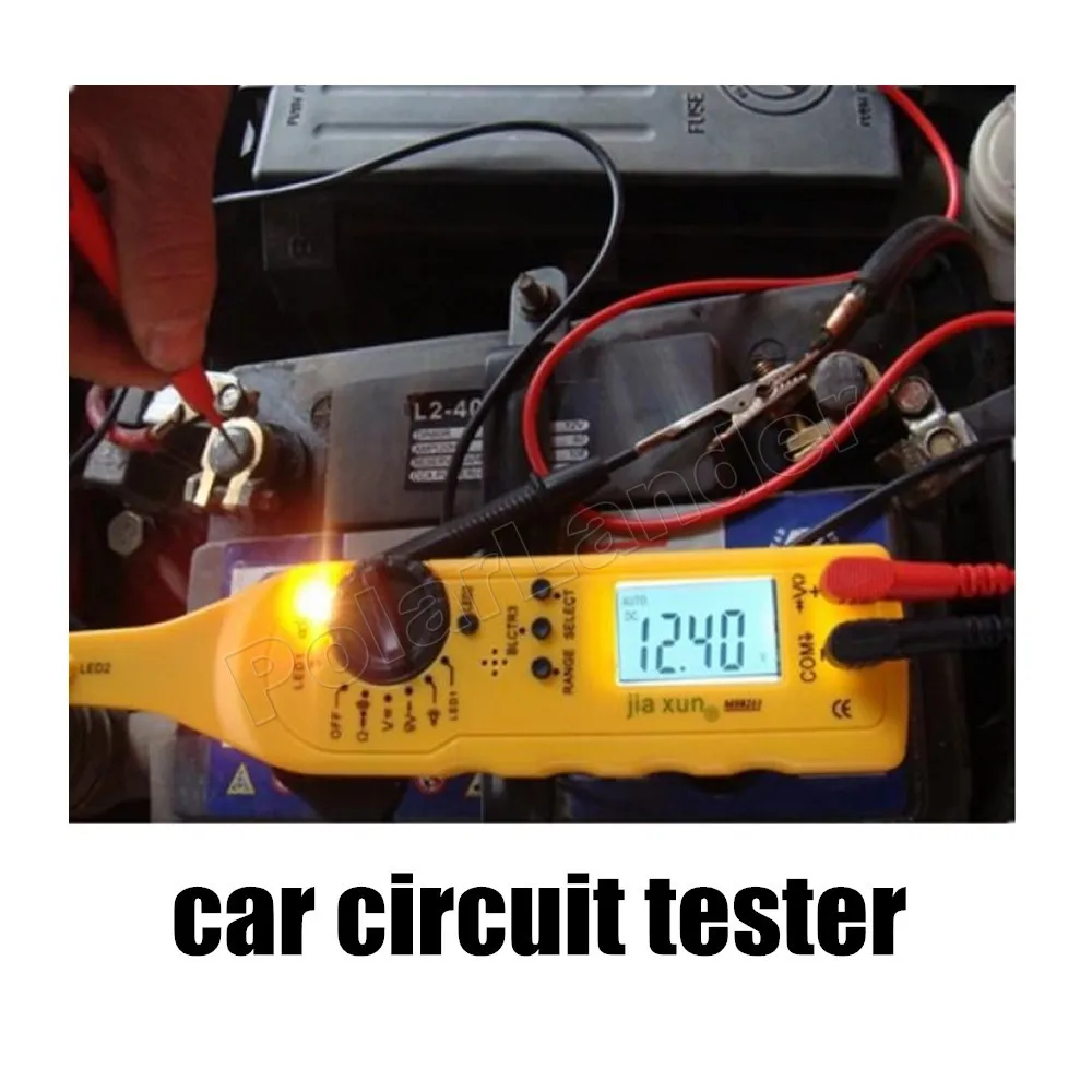 Car styling multi function circuit tester car automotive power electric