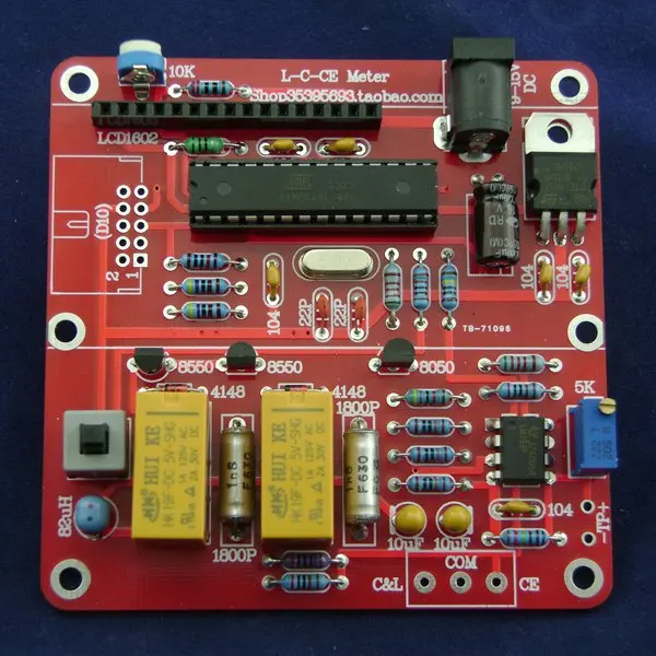 Новое поступление 2017 года оригинальный Hiland DIY M8 LC цифровой индуктивно-емкостный измерительный комплект