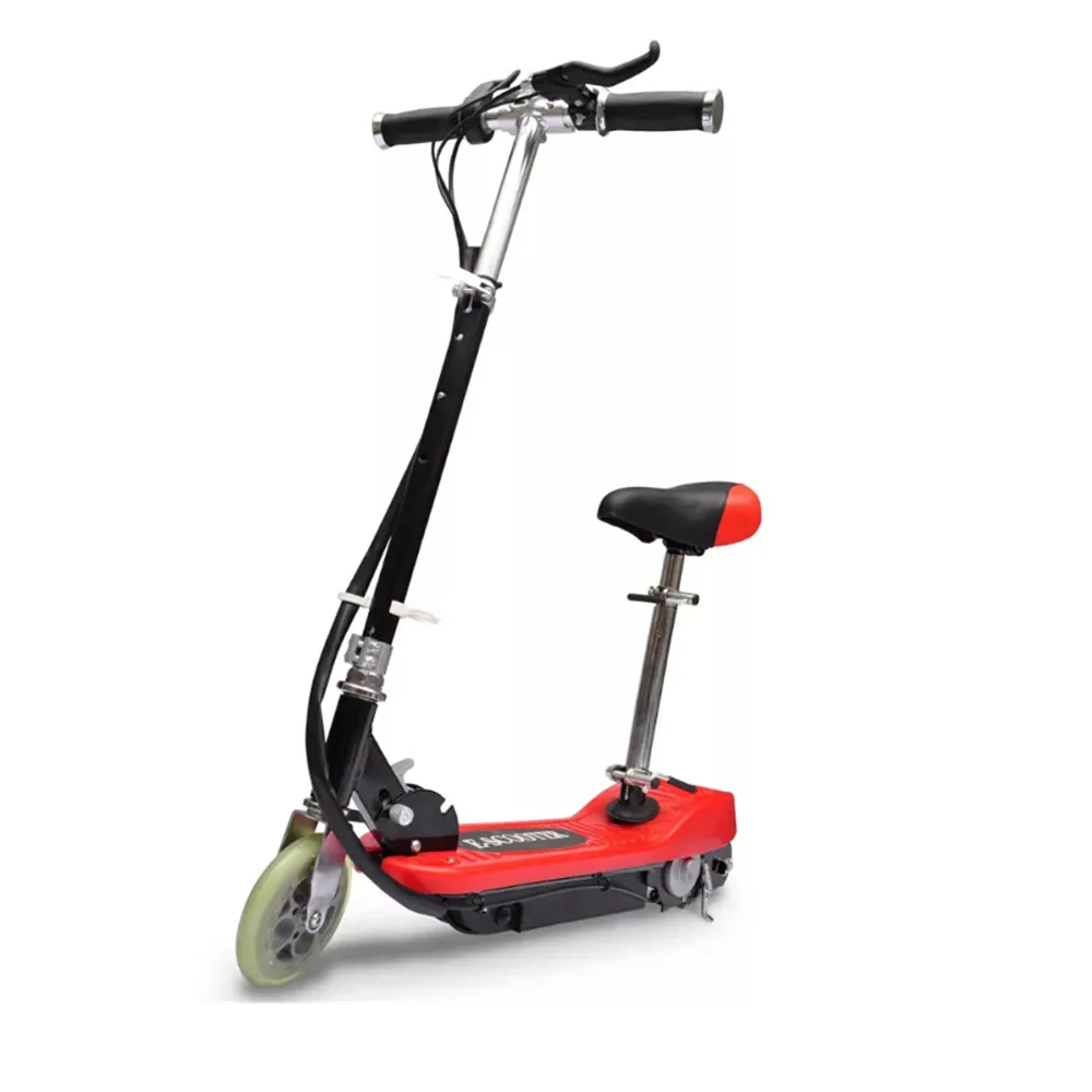  VidaXL Red Sensational Electric Scooters Cycling Children Kids Electric Scooterwith Saddle Maximum 