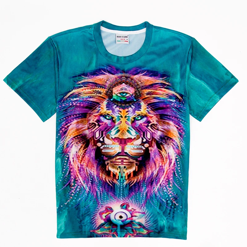 New Brand 3d T-shirt Animal Lion Shirt Camiseta 3d T Shirt Men Funny T Shirts Mens Clothing Casual Fitness TeeTop Tiger Tshirt