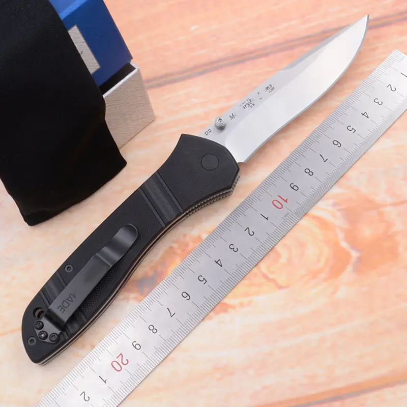 

JUFULE Made OEM 710 Real D2 steel Blade G10 handle folding Pocket Survival EDC Tool camping hunting Tactical kitchen knife
