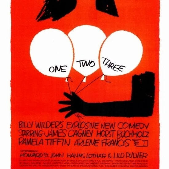 One  Two  Three Movie Poster (27 x 40)