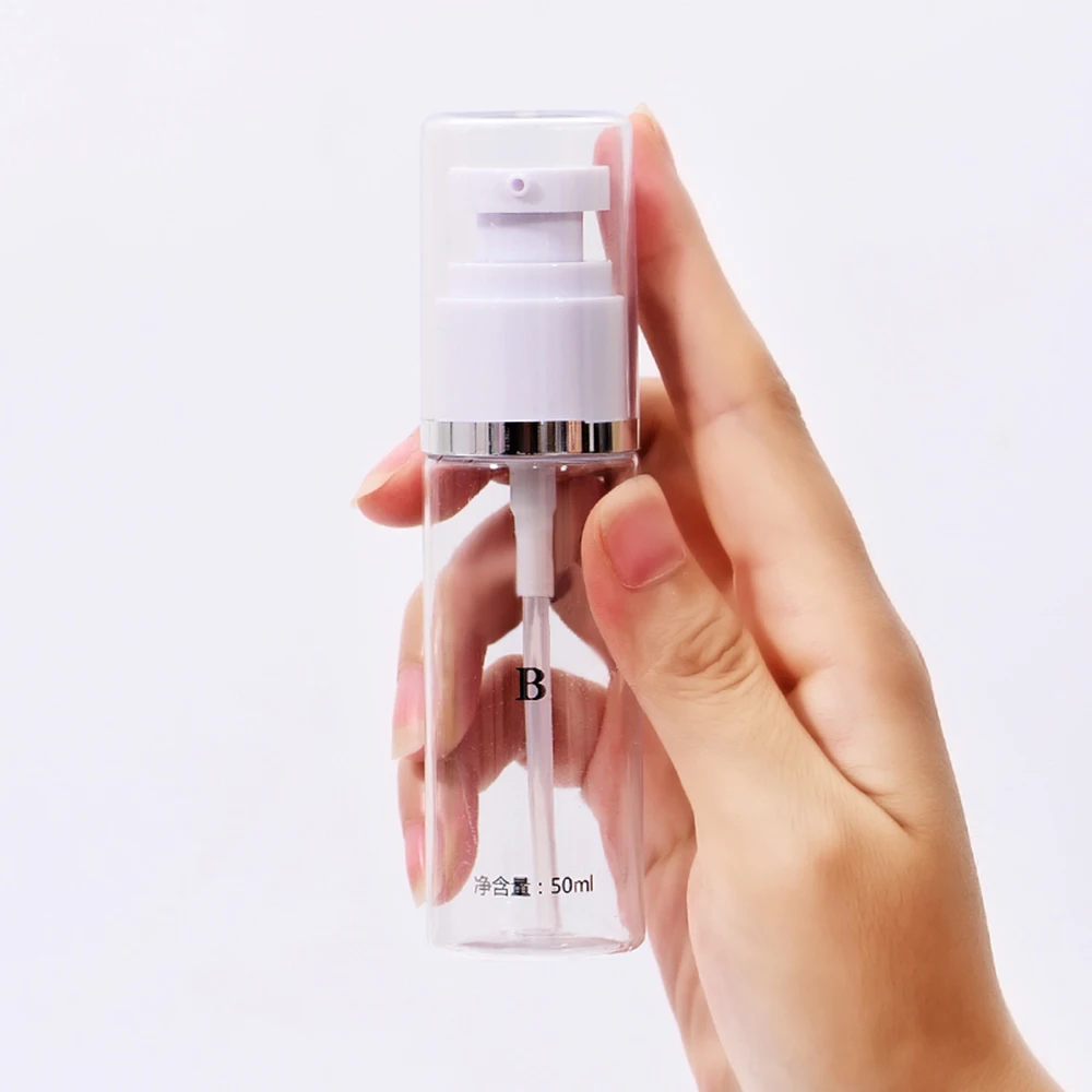 

1pc 50ml Portable Mini Traveler Packing Bottle for Lotion Shampoo Bath Refillable Bottles Gel Essential Oil Empty Container