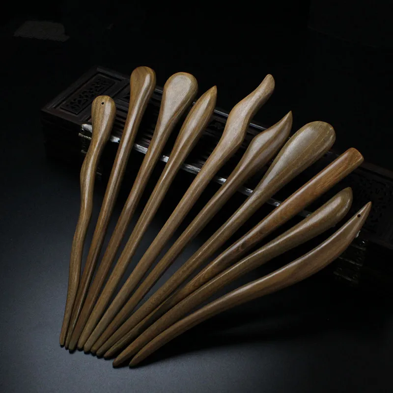 Новинка года Лидер продаж 18 см 1 шт. из дерева ручной работы Diy головной убор китайский палочки для волос шпильки smmaple традиции