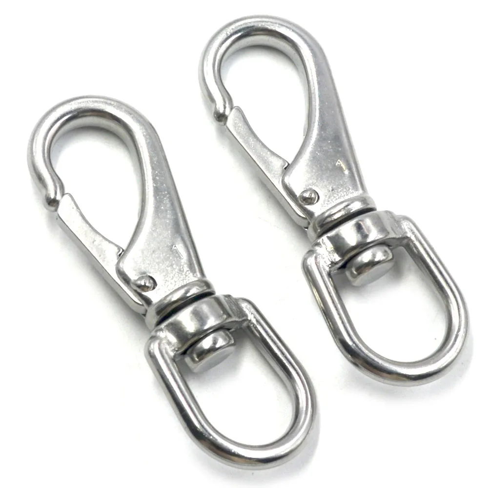 Silver-304-Stainless-Steel-Multi-use-Boat-Swivel-Eye-Snap-Hook-Size-1-a-pack-of (3)