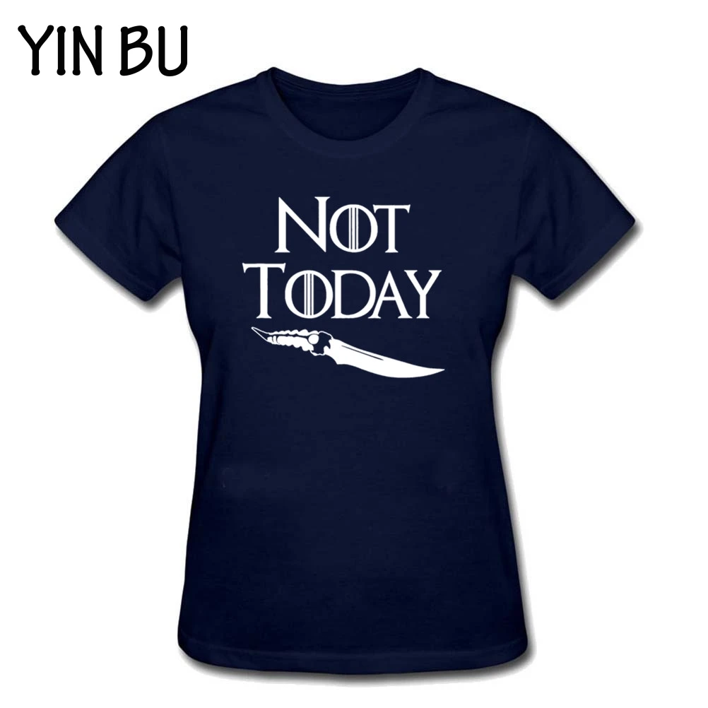 Женская футболка с принтом &quotNot Today Arya Stark Lanister&quot женская &quotИгра престолов&quot
