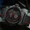 NAVIFORCE Fashion Sport 3ATM Waterproof Date Week Quartz Leather Men Watch Male Clock Hour Time Relogio Masculino 2022 Black New ► Photo 3/6