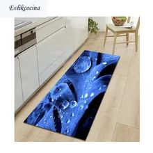 Влажные голубые листья Alfombra Нескользящий Впитывающий Коврик для ванны коврик для гостиной спальни ковровое покрытие для пола Infantil