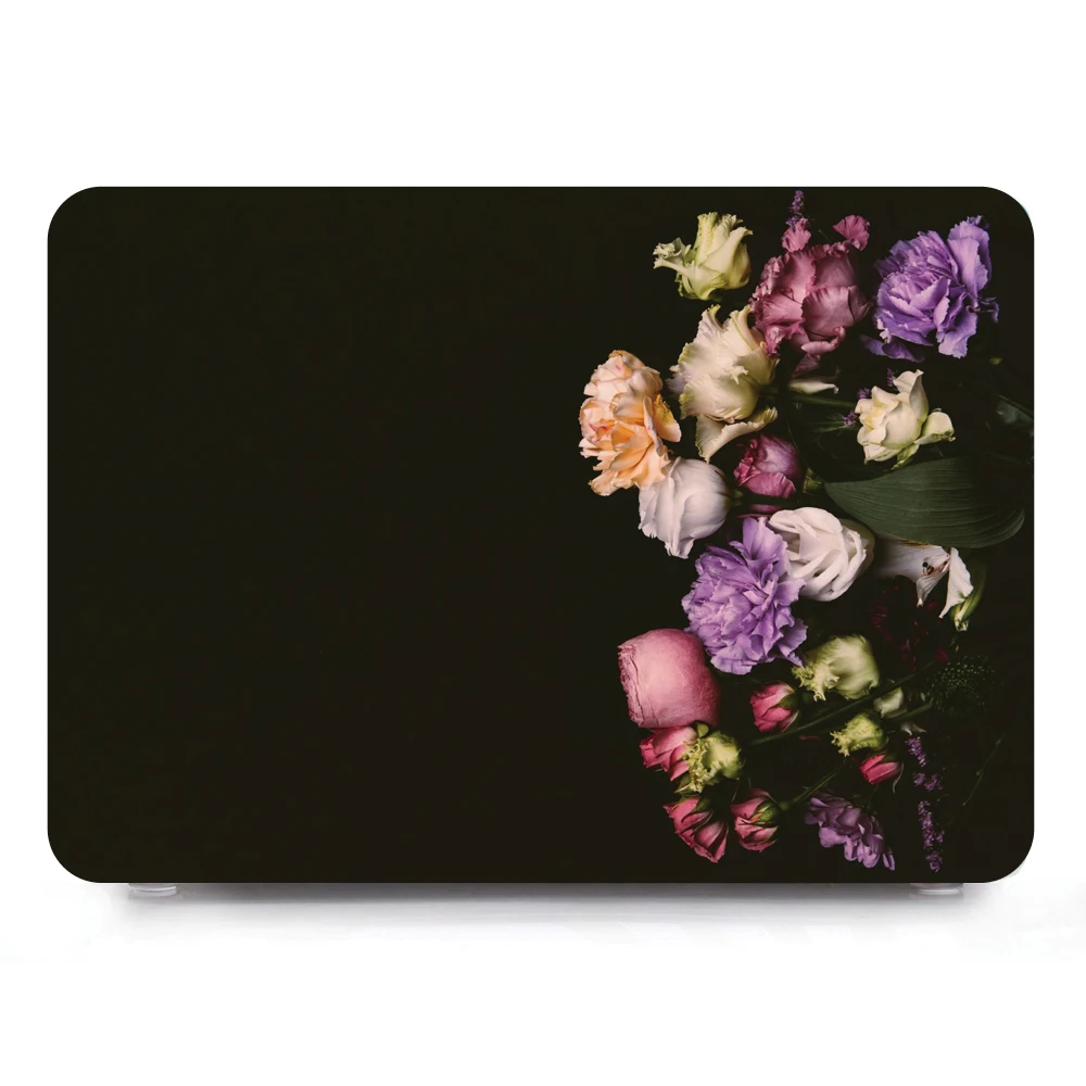 Пластиковый чехол для ноутбука, жесткий чехол+ чехол для клавиатуры для Apple Macbook Air Pro retina Touch Bar 11 12 13 15 дюймов-SG