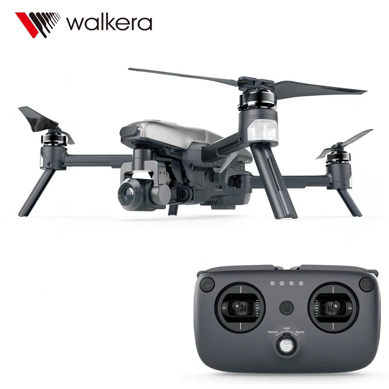 $647.1 Walkera VITUS Portable Folding Aircraft 58G Wifi FPV Axis Gimbal 4K HD Camera RC Camera Dron