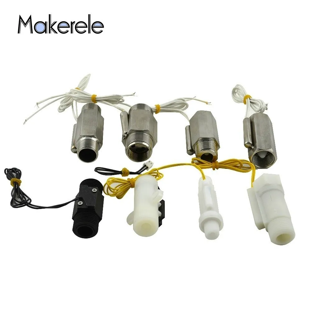 

High Quality Piston Flow Sensor Series Stainless Steel And Plastic Water Flow Switches Liquid Water Control Meter Flowmeter