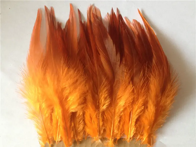 Décoration environ -35.56 cm Wholesale 10-100pcs Natural Rooster Tail Feather 30-35cm/12-14 in