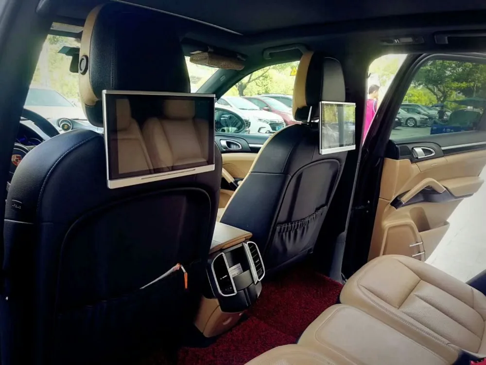 

10,1 ''полный угол обзора емкостный сенсорный экран Android 6,0 монитор на подголовник Airplay и Miracast SD/USB/HDMI порт передатчик