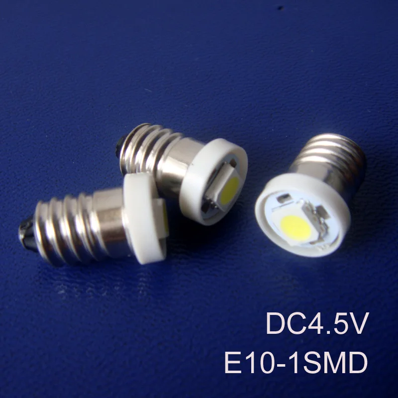 Высокое качество DC4.5V E10 светодиодная сигнальная лампа DC5V индикаторная