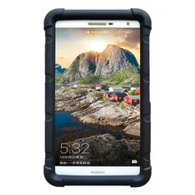 Bouncing Case For Huawei T2 7.0 Pro PLE-701L Shockproof Bumper for Kids PLE-703L 7 Inch Tablet Silicone Rugged Cover Bouncing Case For Huawei T2 7.0 Pro PLE-701L Shockproof Bumper for Kids PLE-703L 7 Inch Tablet Silicone Rugged Cover