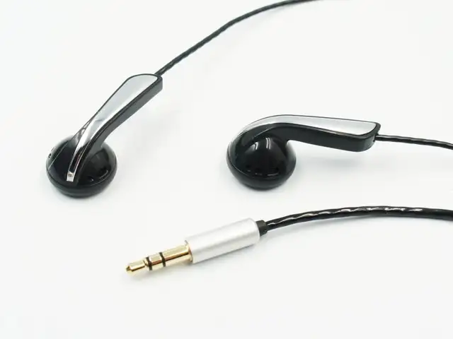 ShoonTH ESEP-01BL Large Diameter Dynamic Driver High Fidelity HiFi Flat-head Earphone Earbud