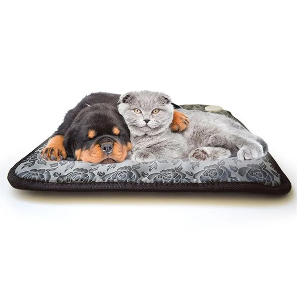 Murah 110 V Anjing Kucing Selimut Listrik Pemanas Pad PET Bantalan Pemanas Pemanas Listrik Selimut Dipanaskan Kursi Pemanasan Tikar dengan Mengunyah tahan P