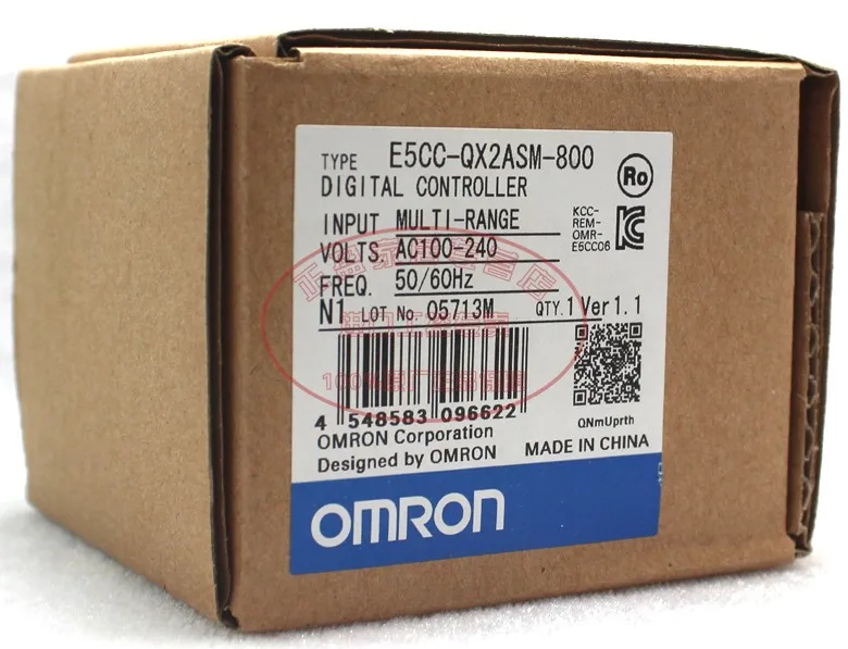 Подлинный Термостат Omron E5CC-QX2ASM-800
