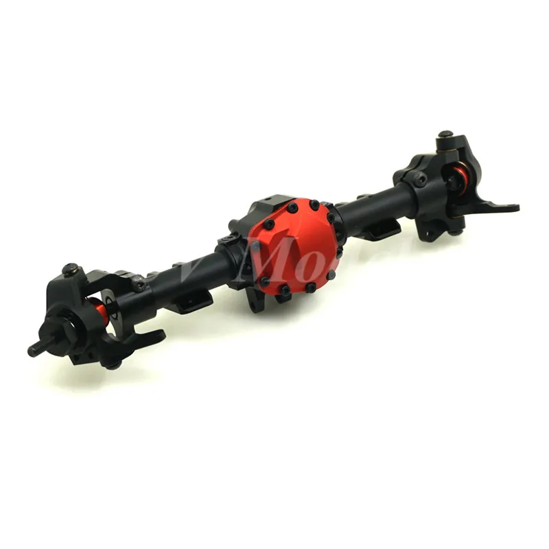 

RC Crawler Car Complete Alloy Front Axle With Gear For RC 1:10 Cars Axial SCX10 II 90046 90047 Rock Crawler Parts Upgraded