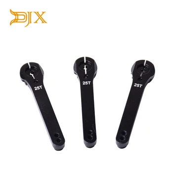 

DJX 5PCS 55MM 25T Aluminum Alloy Servo Lever Servo Arm Horn Futaba RC Crawler