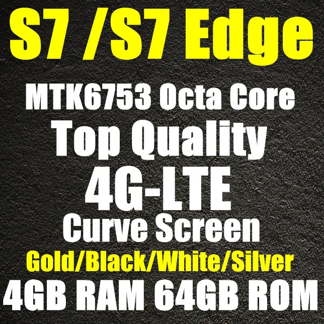 4G LTE HDC S7 Edge font b Mobile b font font b Phone b font Curve