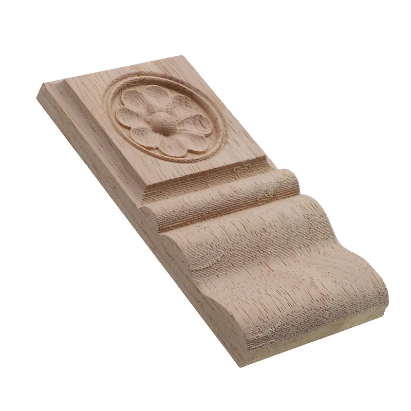VZLX Wooden Decoration Waist Fittings Carved Decal Woodcarving Corner Wood Applique Furniture Decor Cabinet Wall Door Ornaments VZLX Wooden Decoration Waist Fittings Carved Decal Woodcarving Corner Wood Applique Furniture Decor Cabinet Wall Door Ornaments