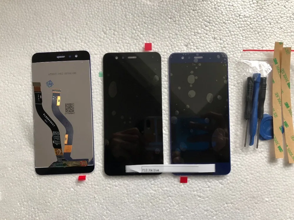 

New Module for Huawei P10 Lite LCD With Frame WAS LX2J LX2 LX1A L03T lcd display+touch screen Assembly