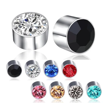 

Slim Patch 6 MM No Pierced Magnet Stud Earring Magnetic Earrings Lose Weight Magnetic Health Jewelry Of Lazy Paste