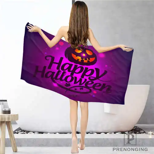

Custom Halloween (1) Bathroom Washcloth Towels Face Towel/Bath Towel Shower Towels Size 33x74cm/72x143cm#18-12-16-03-146