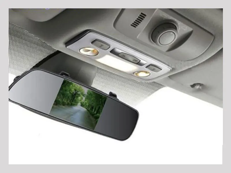 Автомобильный Стайлинг беспроводной 4,3 дюймов Автомобильный зеркало заднего вида автомобильный монитор для заднего вида камера заднего вида автомобильный телевизор дисплей Wifi