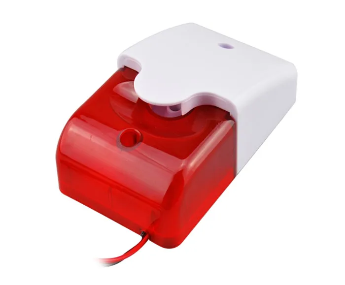 

Wired Flashing Light Strobe Siren For Wireless Alarm System 110 dB NEW