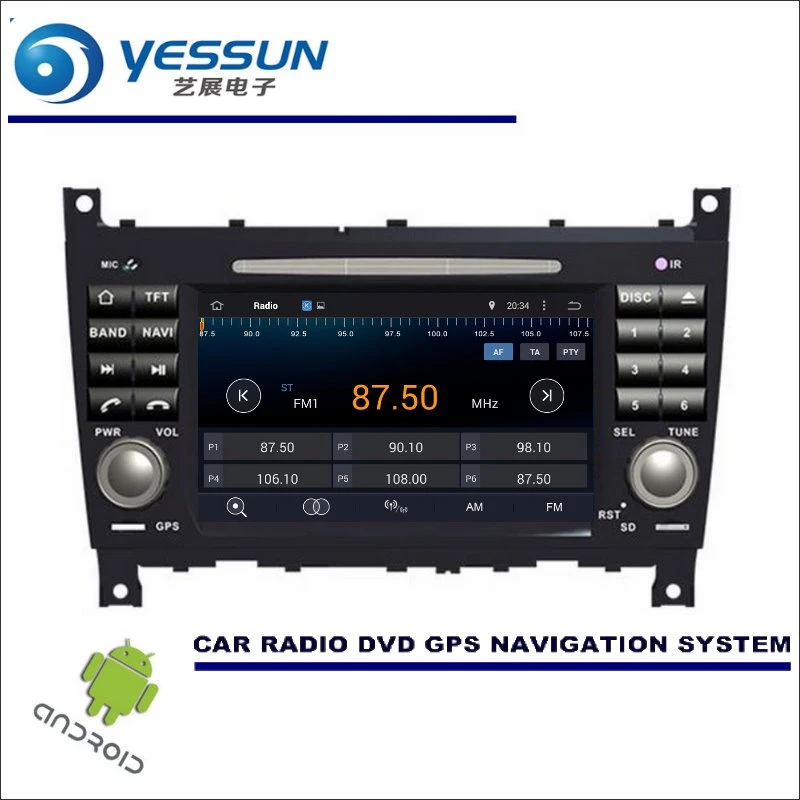 Excellent YESSUN Car Multimedia Android Navigation For Mercedes Benz C-Class W203 2004~2007 CD DVD GPS Player Navi Radio Stereo HD Screen 1 Excellent YESSUN Car Multimedia Android Navigation For Mercedes Benz C-Class W203 2004~2007 CD DVD GPS Player Navi Radio Stereo HD Screen 1