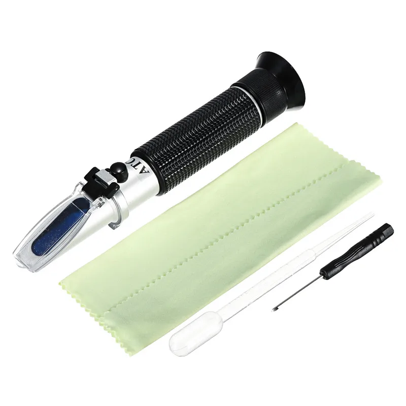 

Methanol Solution Refractometer -50-0 Hydrometer Freezing Point Instrument Cryoscope Optical Instruments Tool Test Handheld